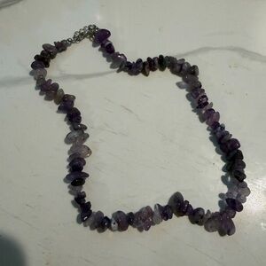 Natural Amethyst Stone Necklace